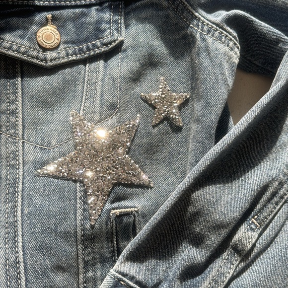 Flying Angel denim jacket - size medium - Picture 3 of 4